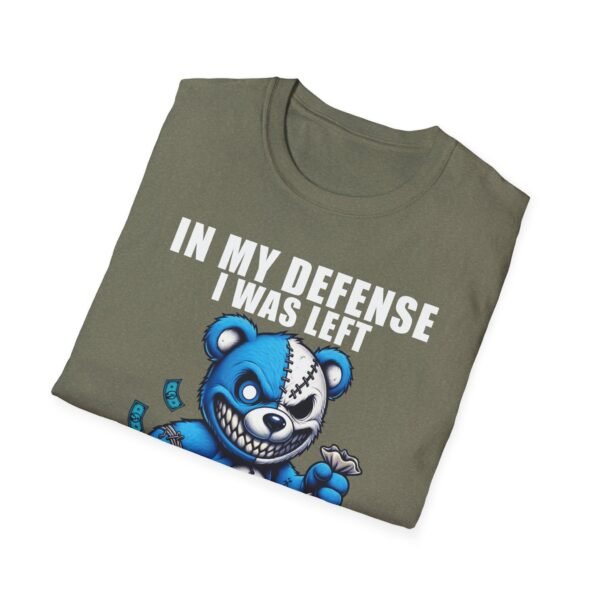 In My Defense I Was Left Unsupervised T-Shirt | Funny Meme Graphic Tee for Men & Women - Image 14