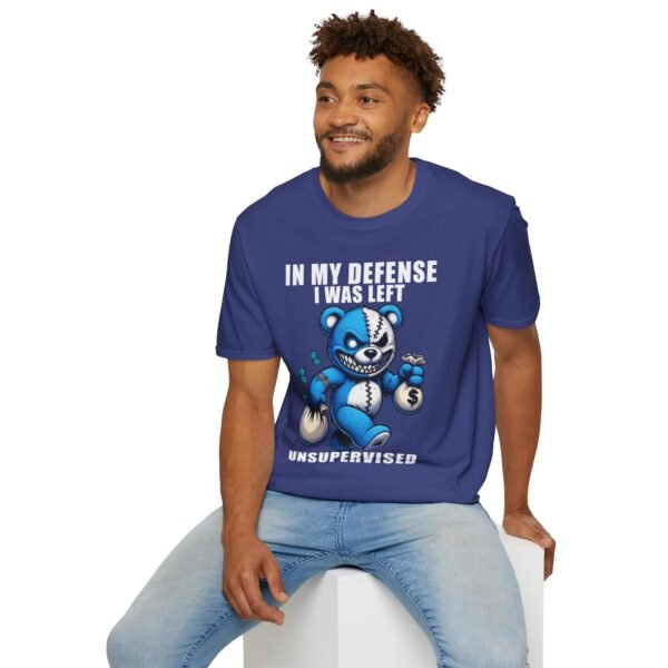 In My Defense I Was Left Unsupervised T-Shirt | Funny Meme Graphic Tee for Men & Women - Image 55