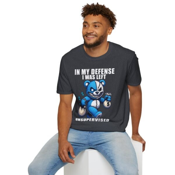 In My Defense I Was Left Unsupervised T-Shirt | Funny Meme Graphic Tee for Men & Women - Image 60