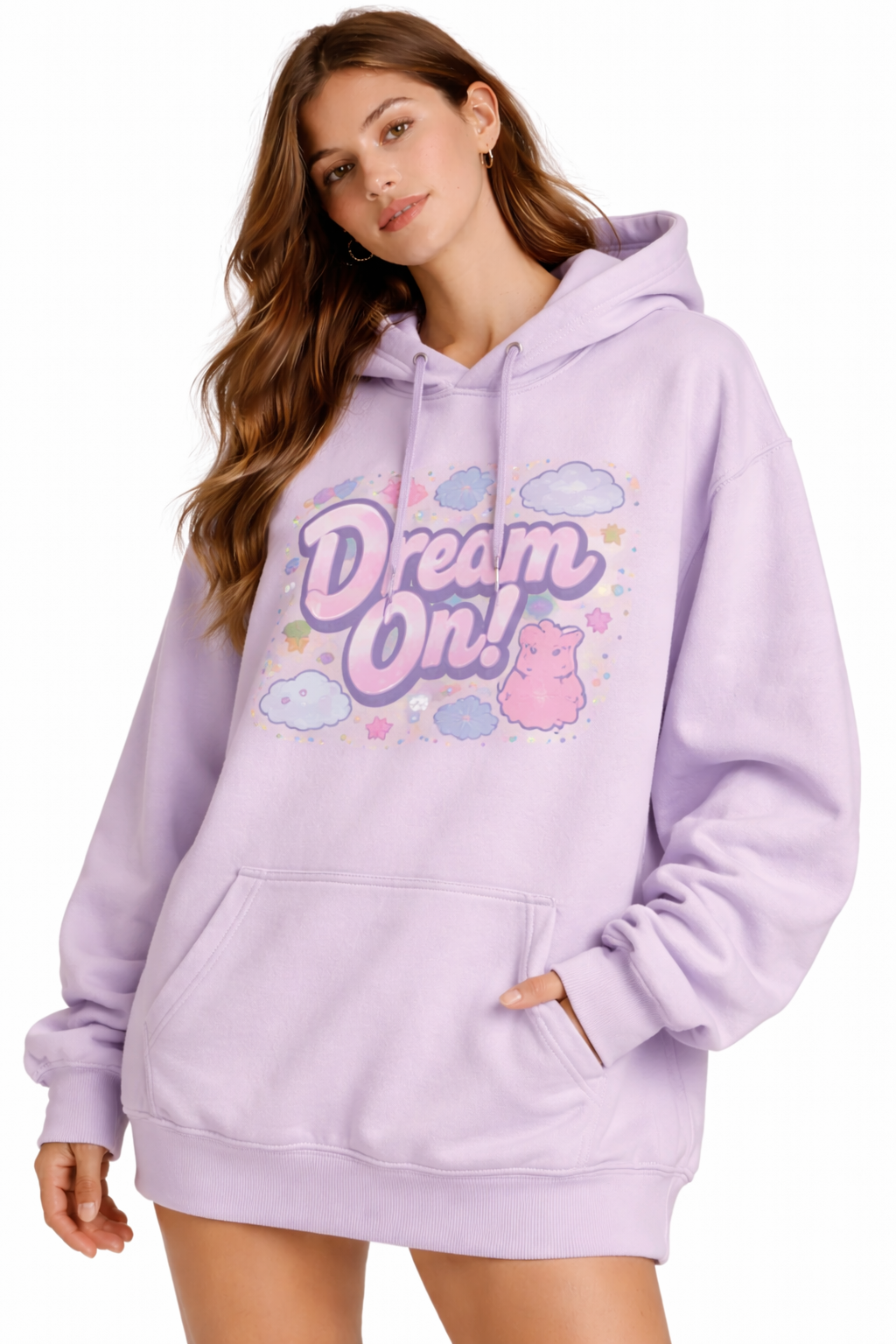 Dreamy pastel vibes custom t-shirt design