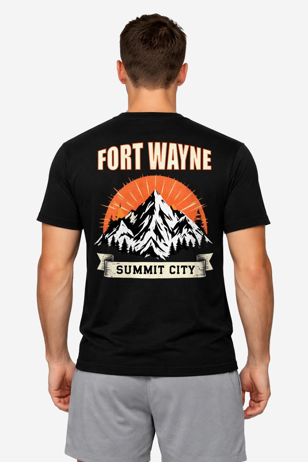 Fort Wayne Summit City Shirt t-shirt mockup